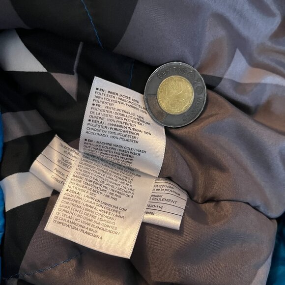 Salomon Clima Pro Storm 20 000 / 20 000 Blue Jacket (L) - Picture 7 of 10